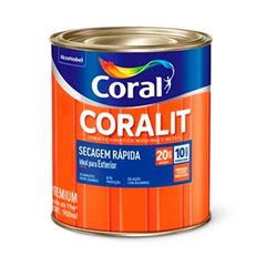 CORALIT SECAGEM RAPIDA BRILHANTE 900ML LARANJA 5202953