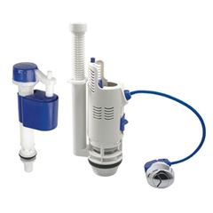 KIT COMPLETO P/CXA ACOPL UNIV DUAL FLUSH 9562-1 CENSI 
ENTRADA MASTER FLUX