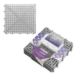 KIT SAUNA ACQUA KAP 30X30 C/ 6 PEÇAS 160301 CINZA