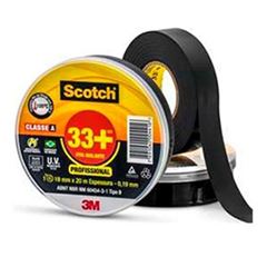 FITA ISOLANTE 3M SCOTCH 33+ 19MMX20M