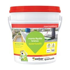 MANTA LIQUIDA BRANCA 18KG  3111.302.340.53 QUARTZOLIT IMPERMEABILIZANTE