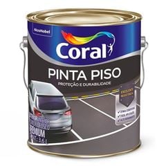 TINTA ACRÍLICA PREMIUM FOSCO PINTA PISO VERMELHO SEGURANÇA 3,6L 5207147 CORAL