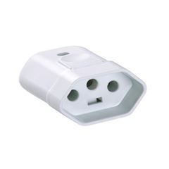 PLUG FEMEA 2P+T 10A 250V BC 57402053 TRAMONTINA