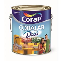CORALAR DUO ACRILICO FOSCO 3,6L BRANCO 5207322
