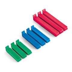 CONJUNTO C/ 9 CLIPES PLASTICO P/M/G 12250 