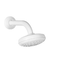 CHUVEIRO FRIO DE PLASTICO BRANCO 4 BLISTER 1530001