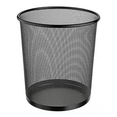 LIXEIRA METAL REDONDA 12,5L 98110 PRETA