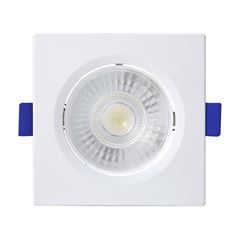 SPOT EMBUTIR LED QUADRADO 3W ABS 3000K