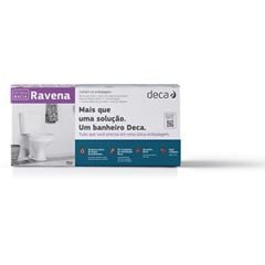 KIT COMPLETO BACIA C/ CX ACOPL RAVENA - BRANCO - KP.919.17 DECA