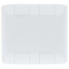PLACA CEGA 4X4 BRANCO TRAMONTINA