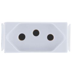 MODULO TOMADA 2P+T 10A 250V BC 57217030 TRAMONTINA