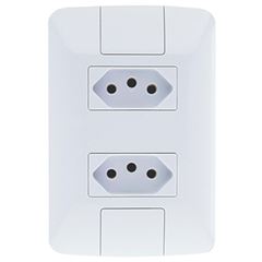 CONJUNTO 2TOMADAS 2P+T 20A 250V BC 57241066 TRAMONTINA