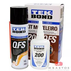 KIT MOVELEIRO 200 100GA+QFS 200ML 69957367264 TEKBOND