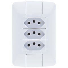 CONJUNTO 3TOM 2P+T 10A 250V 57241076 TRAMONTINA