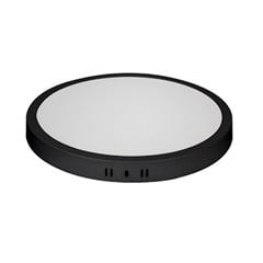 PAINEL LED SOBREPOR REDONDO 24W 6500K BIV PT 285MM ALUMINIO 80756001