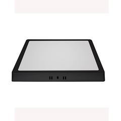 PAINEL LED SOBREPOR QUADRADO 18W 6500K BIV PT ALUMINIO 80806001
