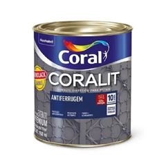 CORALIT ANTIFERRUGEM BRILHANTE 900ML PLATINA 5301122
