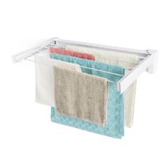 VARAL RETRATIL PLASTICO BRANCO 16390