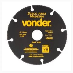 DISCO P/MADEIRA 110MM DMV110 1201110000