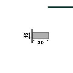 RIPA ÉBANO 2 UNIDADES BARRA 2,8M SANTA LUZIA