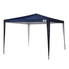GAZEBO 3M X 3M POLIESTER OXFORD AZUL C/ SILVERCOATING 3523