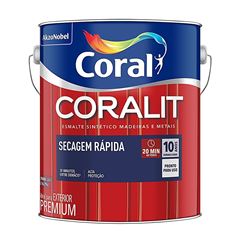 CORALIT SECAGEM RAPIDA 3.0L CINZA MEDIO 5771529 CORAL