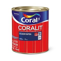 CORALIT SECAGEM RAPIDA BRILHANTE AMARELO 750ML 5771736 CORAL
