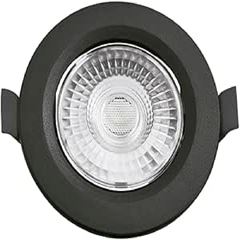SPOT SLIM EMBUTIR REDONDO LED 6W 6500K PRETO 80166001