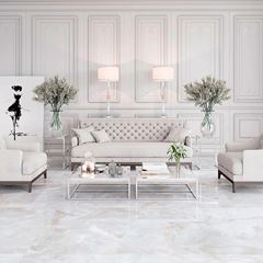 PORCELANATO ONIX BIANCO LUX 90X90 POLIDO BIANCOGRES