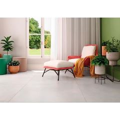 PORCELANATO ALVORADA OFF WHITE 100X100 AC ELIZABETH PESO:48,89KG CX:2,00M²
