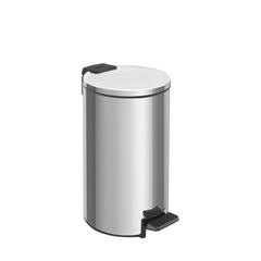 LIXEIRA C/ PEDAL AÇO INOX  BALDE INTERNO 5 L 94547005