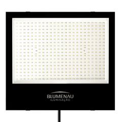 REFLETOR BLUMENAU LED PLAY 400W PRETO BIVOLT IP66 6500K LUZ BRANCA 78400600