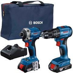 COMBO FURADEIRA/PARAFUSADEIRA IMPACTO 18V+CHAVE IMPACTO 18V