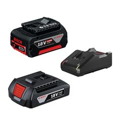KIT CARREGADOR 2 BATERIAS (4,0AH+2,0AH) + GAL18V-40 BIVOLT 1600A036Y3000 