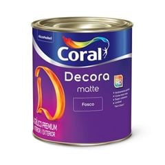 BASE P/ TINTA DECORA MATTE FOSCO 0,8L P 5239101 CORAL