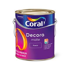DECORA MATTE 3,2L BASE P 5239079 CORAL