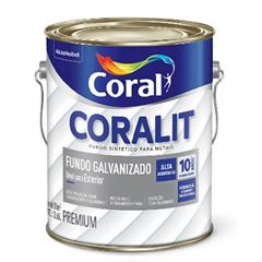 CORALIT FUNDO GALVANIZADO 3,6L BRANCO 5202670