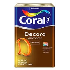 DECORA DIAMANTE SEMI BRILHO 18L BRANCO NEVE 5239355