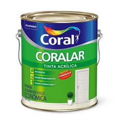 CORALAR ACRILICO FOSCO 3,6L BRANCO GELO 5206994