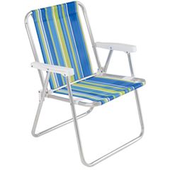 CADEIRA ALTA DE ALUMINIO 2101