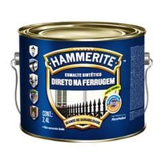 HAMMERITE ESMALTE SINTETICO BRILHANTE 2,4L CINZA 5202876
