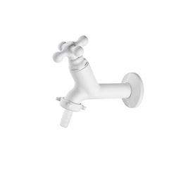 TORNEIRA TANQUE 10CM C/ BICO MARUJA BRANCA 1130922