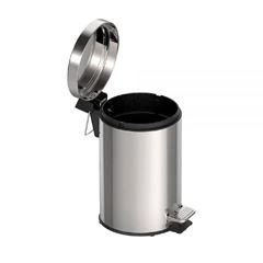 LIXEIRA INOX PEDAL POLIDO 5L 94538/105
