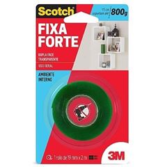 FITA FIXA FORTE 19MMX2M TRANSP. HB004419881 3M