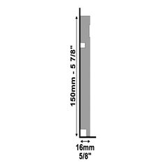 RODAPE 480-BR 2,40 15CM 20299 SANTA LUZIA