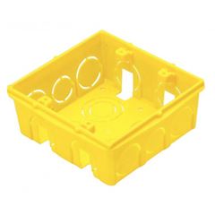 CAIXA EMBUTIR 4X4 QUADRADA AMARELO 57500042