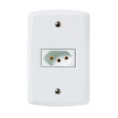 CONJUNTO TOMADA NBR LUX 2 20A 57145013 TRAMONTINA